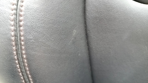 Passenger seat Jeep Cherokee KL 14-18 TRH with airbag, mechanical, black leather, scratches