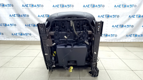 Passenger seat Jeep Cherokee KL 14-18 TRH with airbag, mechanical, black leather, scratches