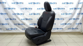 Driver's seat Jeep Cherokee KL 14-18 TRH with airbag, electric, leather black, scratches