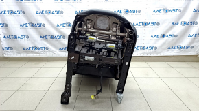 Driver's seat Jeep Cherokee KL 14-18 TRH with airbag, electric, leather black, scratches