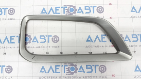 Right fog light frame Hyundai Kona 18-21 1.6, 2.0 gray, sand, scratches