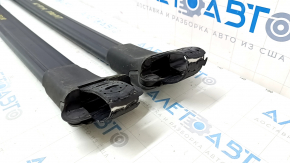 Roof rails Jeep Cherokee KL 14 - black, not THULE, rubber cracked