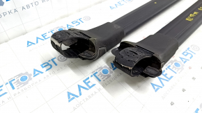 Roof rails Jeep Cherokee KL 14 - black, not THULE, rubber cracked
