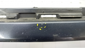 Front bumper bare upper part Hyundai Kona 18-21 1.6, 2.0 graphite YG7, scratches, bumps, broken fasteners