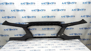 Front bumper bare upper part Hyundai Kona 18-21 1.6, 2.0 graphite YG7, scratches, bumps, broken fasteners