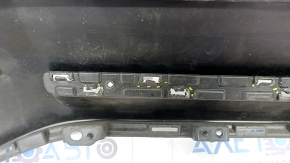 Front bumper bare upper part Hyundai Kona 18-21 1.6, 2.0 graphite YG7, scratches, bumps, broken fasteners