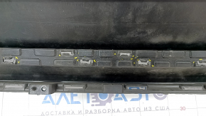 Front bumper bare upper part Hyundai Kona 18-21 1.6, 2.0 graphite YG7, scratches, bumps, broken fasteners