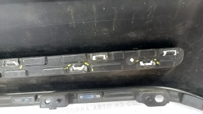 Front bumper bare upper part Hyundai Kona 18-21 1.6, 2.0 graphite YG7, scratches, bumps, broken fasteners
