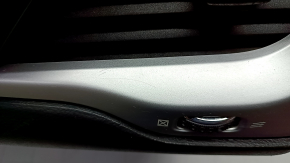 Torpedo front panel with AIRBAG Jeep Cherokee KL 14-18 black, Trailhawk scratches