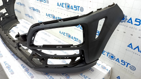 Front bare bumper lower part Hyundai Kona 18-21 1.6, 2.0 without fog lights, structure, scratches, bumps