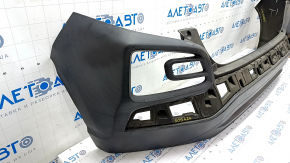 Rear bare bumper Hyundai Kona 18-21 without lining bottom, structure, scratches, broken fastening