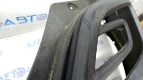 Rear bare bumper Hyundai Kona 18-21 without lining bottom, structure, scratches, broken fastening