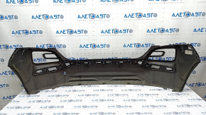 Rear bare bumper Hyundai Kona 18-21 without lining bottom, structure, scratches, broken fastening