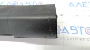 Left threshold Hyundai Kona 18-23 black, structure, without mudguard, scratches, broken fasteners