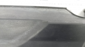 Right threshold Hyundai Kona 18-23 black, structure, without mudguard, scratches, broken fastening