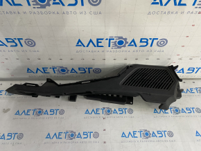Trunk curtain mount left BMW X5 F15 14-18 black under 3 rows scratches