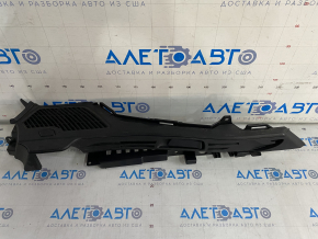 Trunk curtain mount right BMW X5 F15 14-18 black under 3 rows scratches