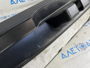 Lower trunk door trim main BMW X5 F15 14-18 black scratches