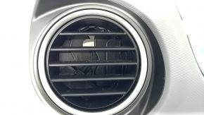 Front panel air duct left with trim Hyundai Kona 18-23 gray, broken handle
