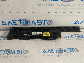 Trunk floor left BMW X5 F15 14-18 black for 3 rows