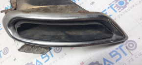 Muffler tip right Ford Fusion mk5 13-20 for 2 pipes, rusty, scuffs