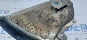 Muffler tip left Ford Fusion mk5 13-20 for 2 pipes, rusty, scuffs