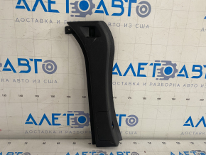 Trunk opening trim right BMW X5 F15 14-18 black, under 3 rows, scratch