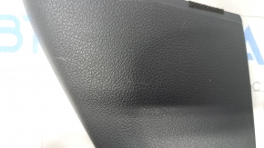 Center console trim right upper Hyundai Kona 18-23 black, scratches