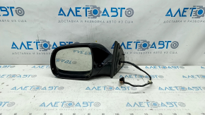 Left side mirror Audi Q7 4L 10-15 15 pins, auto-folding, auto-dimming, turn signal, heating, black scale on mirror element