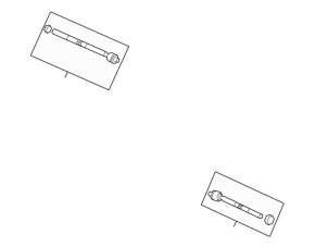 Steering rod left Ford Focus mk3 11-18