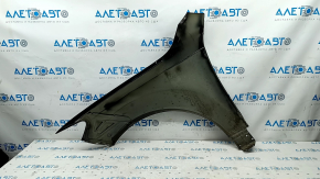 Front right wing Audi Q7 4L 10-15 aluminum, black LC9X, dented