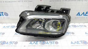 Headlight front left complete Hyundai Kona 18-21 with bracket, sand, bumps