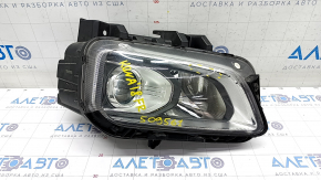 Front right headlight complete Hyundai Kona 18-21 with bracket, sand, bumps
