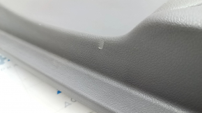 Door trim card front left Hyundai Sonata 11-14 dark gray, scratches
