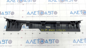 Door sill trim front right Hyundai Kona 18-23 black, scratches