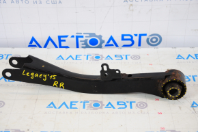 The longitudinal arm rear right Subaru Legacy 15-19 torn silent block, rusty