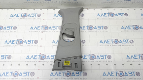 Center pillar trim upper belt right Hyundai Kona 18-23 gray