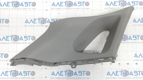 Rear pillar trim left Hyundai Kona 18-20 gray, broken mount, scratch, plastic turned white