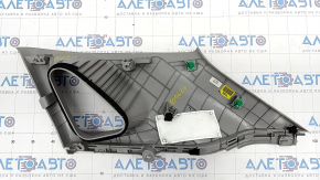 Rear pillar trim left Hyundai Kona 18-20 gray, broken mount, scratch, plastic turned white