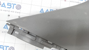 Rear pillar trim left Hyundai Kona 18-20 gray, broken mount, scratch, plastic turned white