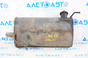 Muffler rear part with barrel Mitsubishi Outlander 14-21 dent, studs stuck