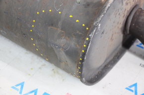 Muffler rear part with barrel Mitsubishi Outlander 14-21 dent, studs stuck