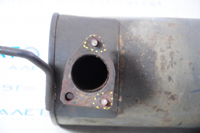 Muffler rear part with barrel Mitsubishi Outlander 14-21 dent, studs stuck