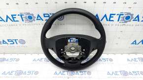 Naked steering wheel Hyundai Kona 18-21 rubber, black, worn, turns