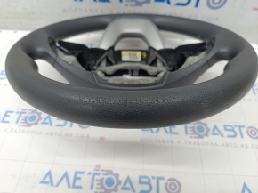 Naked steering wheel Hyundai Kona 18-21 rubber, black, worn, turns