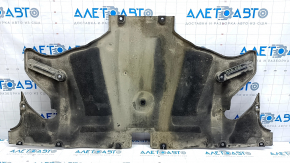 Tesla Model 3 18 rear underbody protection - cracked