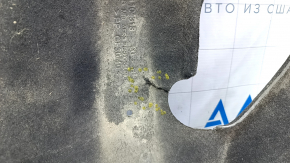 Tesla Model 3 18 rear underbody protection - cracked