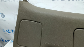 Lower tailgate trim Audi Q7 4L 10-15 gray, scratches