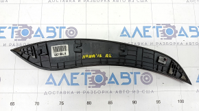 Rear left wing arch trim Hyundai Kona 18-23 on the door, structure