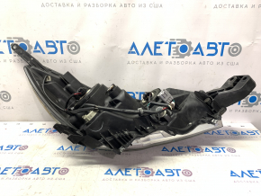 Headlight front left Subaru Legacy 15-17 bare, pre-rest, halogen, chrome reflector, sand, for polishing